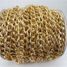 Chain 13x9mm/1m gold 4116