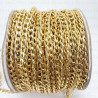 Chain 4.2x7mm / 1m gold 4117