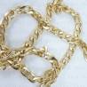 Chain 11.5x7.4mm/1m gold 4118