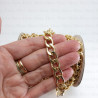Chain 14.6x9.9mm/1m gold 4121