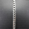 Chain 11.5x7.4mm/1m silver 4123