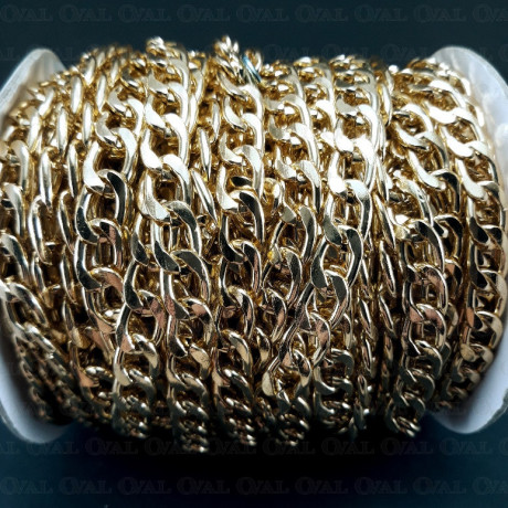 Łańcuch 13,5x8,6mm/20m złoty 2126