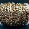 Chain 13.5x8.6mm/1m gold 4124