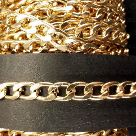 Łańcuch 13,5x8,6mm/20m złoty 2126