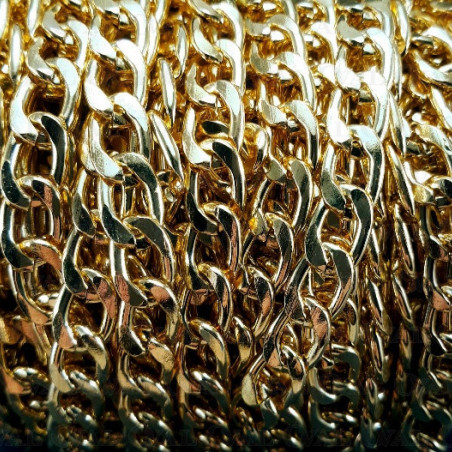 Łańcuch 13,5x8,6mm/20m złoty 2126