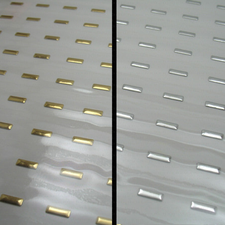 Thermo studs – A4 sheet gold/silver no. 1303
