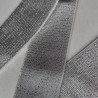 Decorative elastic 50mm/1y silver 2442