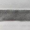 Decorative elastic 50mm/1y silver 2442