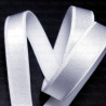 Shoulder strap elastic 12mm/200m white 4130 E