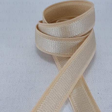 Guma ramiączkowa  10mm/1m  beż 3209