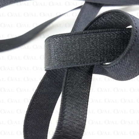 12mm/200m strap elastic BLACK 4132 E