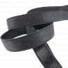 8mm/1m black shoulder strap elastic 4134 E