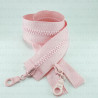 Two-slider zips pink 50, 60, 65, 70 cm 2555