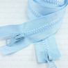 Two-slider zips light blue 50, 60, 65, 70 cm 4138