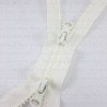 Ecru double-slider zips 60, 65, 70 cm 4140