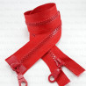 Two-slider zips red 50, 65cm 4141