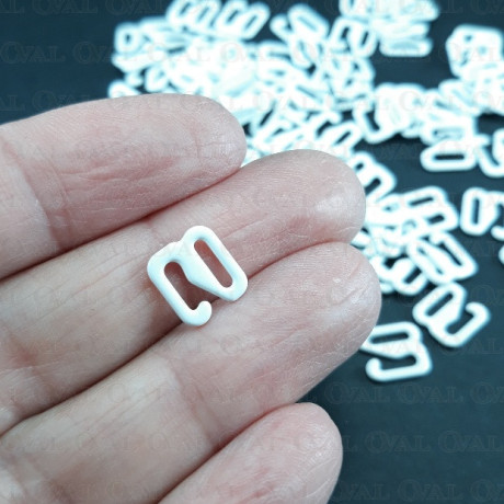 Hook for straps – metal 6mm / 10 or 100 pcs 4146