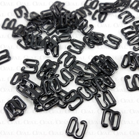 Zaczep do ramiączek - metalowy 6mm/10 lub 100szt   4146