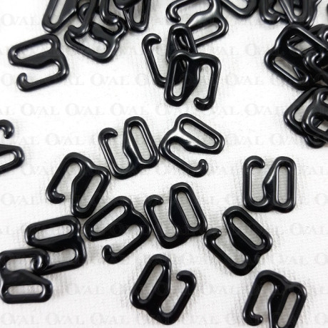 Metal strap hooks – 6mm, metal / 10 or 100 pcs 4147