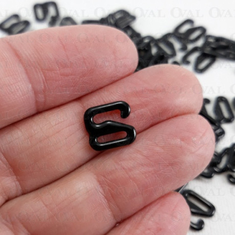 Metal strap hooks – 6mm, metal / 10 or 100 pcs 4147