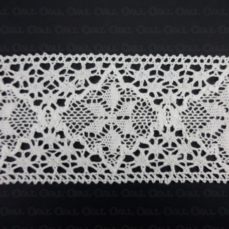 Koronka bawełniana  80mm/1 yard   2649