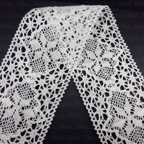 Koronka bawełniana  80mm/1 yard   2649