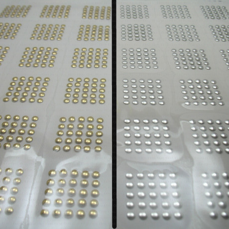 Termodżety - arkusz A4  złote/srebrne nr 1311