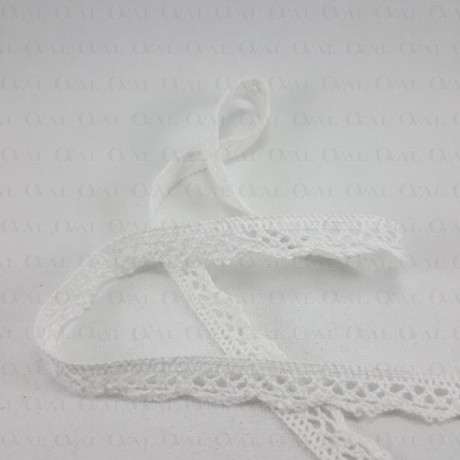Cotton lace cream 11mm/1 or 20 yards cream 352