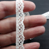 Cotton lace cream 11mm/1 or 20 yards cream 352