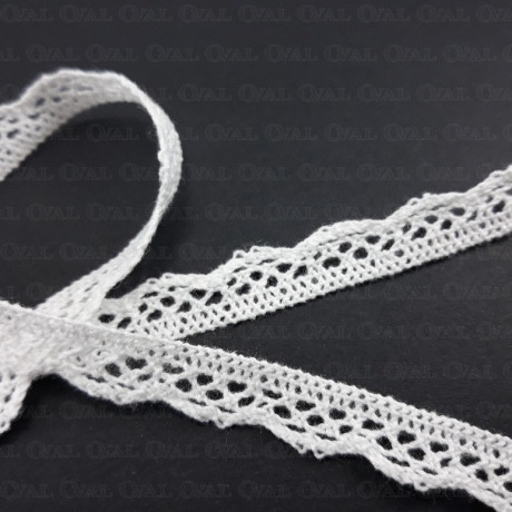 Koronka bawełniana 11mm/1 lub 20yard  śmietana  352