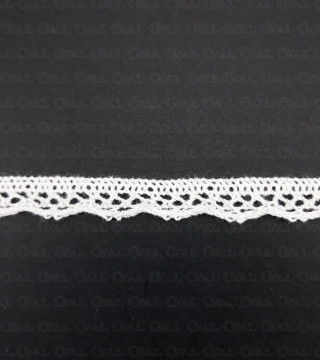 Cotton lace cream 11mm/1 or 20 yards cream 352