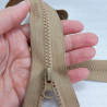 Block zips 70cm beige 4148