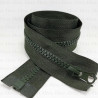 70 cm block zips green 4149