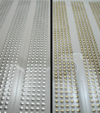 Jet thermals – A4 sheet gold/silver no. 1312