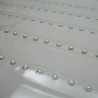 Thermo studs – A4 sheet white pearls 3mm no. 1314