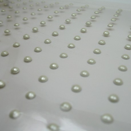 Termodżety - arkusz A4 białe perełki 3mm nr 1314 - 2301