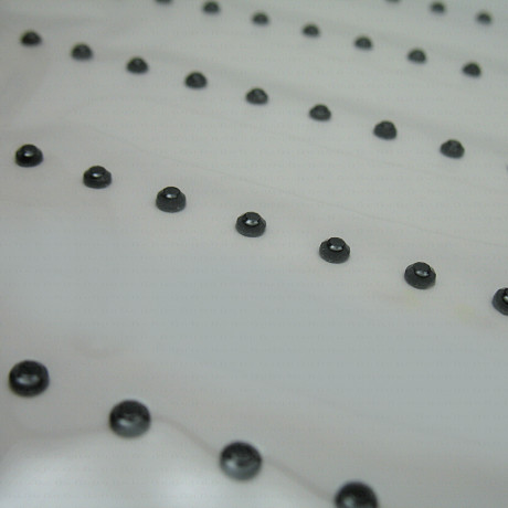Thermo studs – A4 sheet black 3mm no. 1319