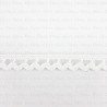 Cotton lace 10mm / 1 or 25m white 2949