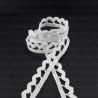 Cotton lace 10mm / 1 or 25m white 2949