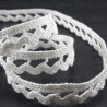 Cotton lace 10mm / 1 or 25m white 2949