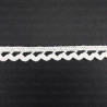 Cotton lace 10mm / 1 or 25m white 2949