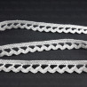 Cotton lace 10mm / 1 or 25m white 2949