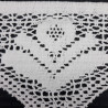 Cotton lace 105 mm / 1 m WHITE 341
