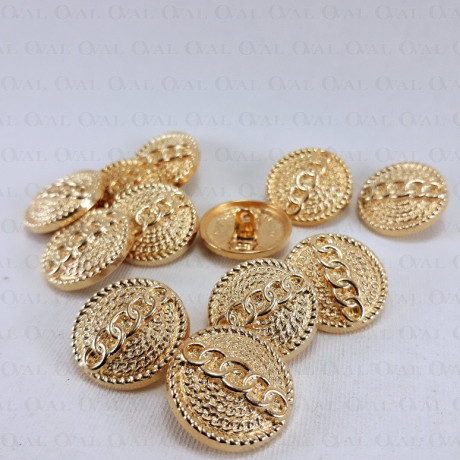 Metal button 22mm / 10 or 100 pcs 1867