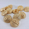 Metal button 22mm / 10 or 100 pcs 1867