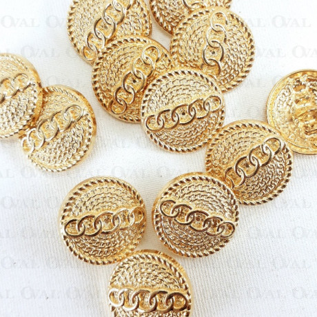 Metal button 22mm / 10 or 100 pcs 1867