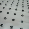 Thermo rhinestones – A4 sheet black 5mm no. 1322