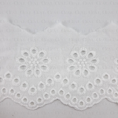 Lace 90mm/1m cream 4160