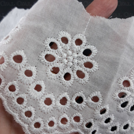 Lace 90mm/1m cream 4160