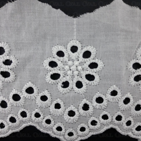 Lace 90mm/1m cream 4160